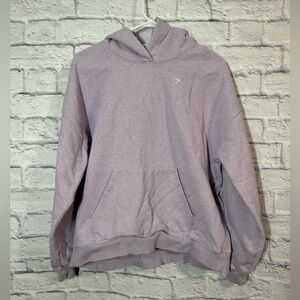 Gymshark Women's Lavender Hoodie Sweatshirt, Medium